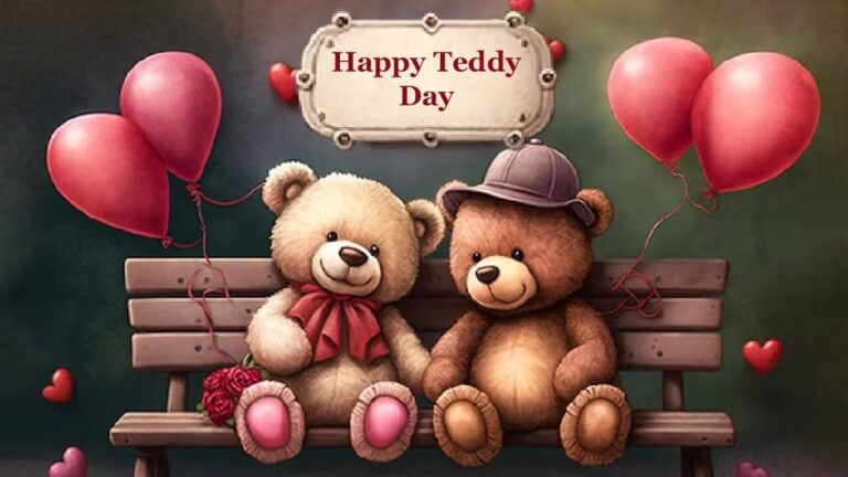 Happy Teddy Day 2024 in Hindi