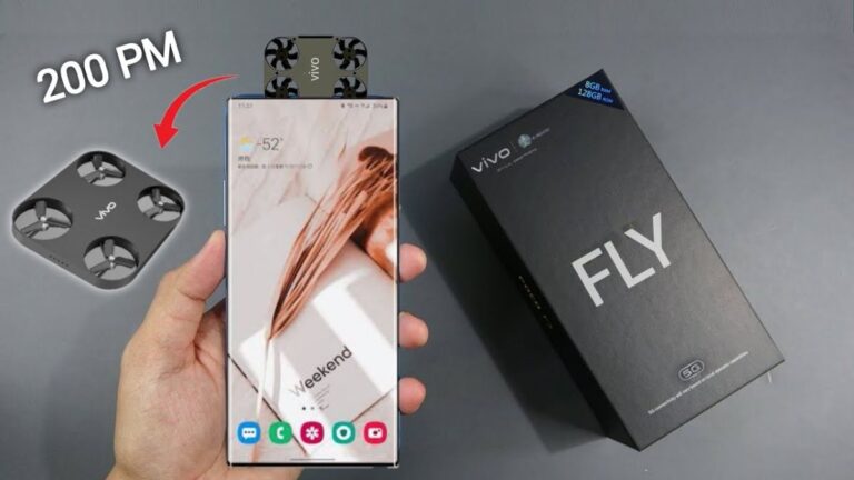 Vivo drone flying Smartphone